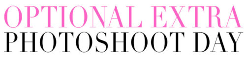Photography Workshop Series Extra Photoshoot Day Header Pink